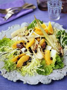 Orange and fennel salad