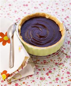 Chocolate cream tart