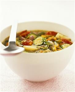 Cold minestrone