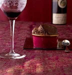 Chocolate soufflé