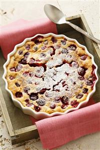 Cherry clafouti