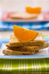 French toast with orange