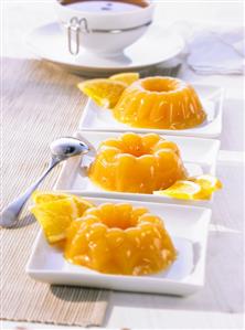 Orange tea jelly