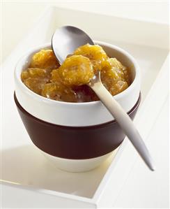 Banana and ginger jam