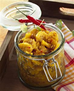 Banana chutney