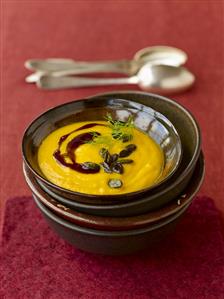 Styrian pumpkin soup