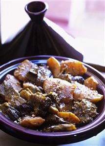 Lamb tajine with quinces (Morocco)