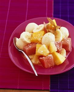 Exotic fruit salad