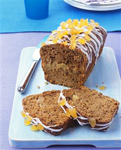 Pineapple chocolate loaf cake