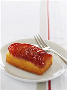 Vanilla plum cake