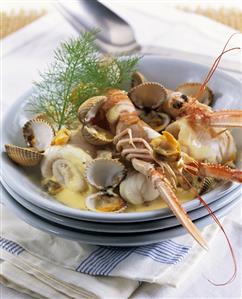 Seafood soup