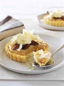 Banoffee pie (Banana and toffee pie, England)