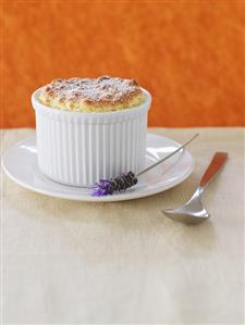 Mandarin orange soufflé