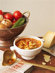 Minestrone (Vegetable soup, Italy)