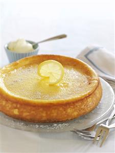 Lemon cheesecake