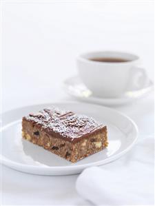 Gluten-free chocolate slice