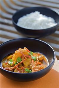 Pumpkin and root vegetable ragout