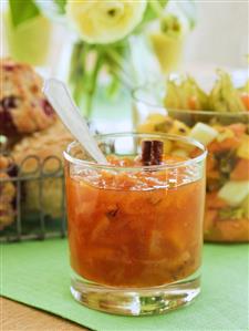 Orange marmalade with cinnamon