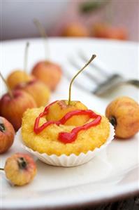 Crab apple tart