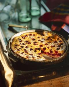 Cherry clafouti