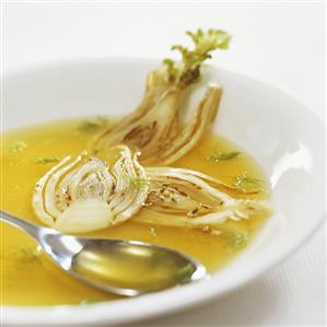 Fennel soup with aniseed