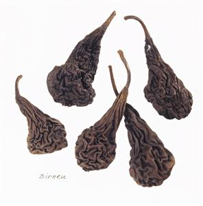 Dried pears