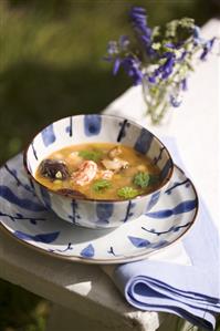 Tom Yum Gung (Prawn soup, Thailand)