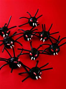 Spider truffles for Halloween