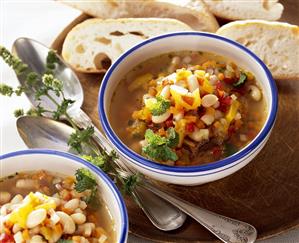 Bulgarian bean soup