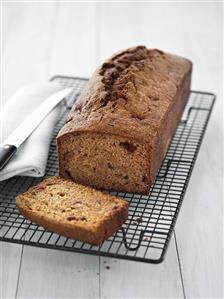 Pear and raspberry bread