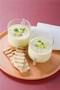 Cream of broccoli soup