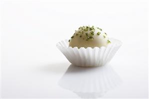 Pistachio truffle