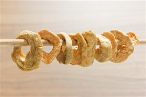 Dried apple rings