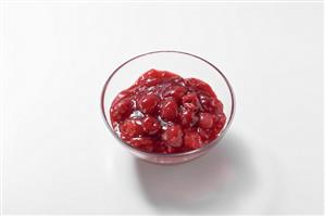 Red berry compote