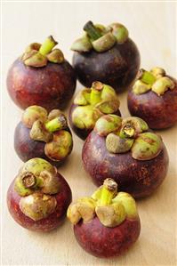 Several mangosteens