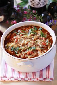 Veal goulash soup