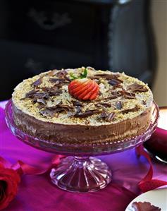 Chocolate cheesecake