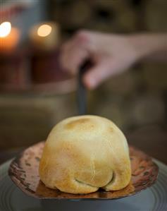 Apple dumpling (Apple baked in pastry)