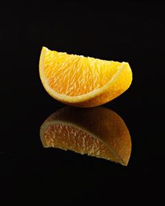 A piece of orange