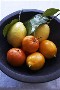 Citrus fruit in a bowl