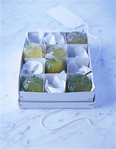 Candied fruit to give as a gift