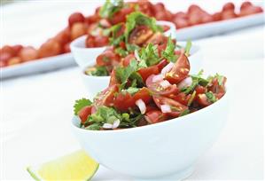 Tomato salsa with coriander