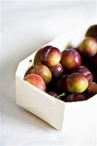 Fresh plums