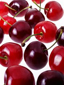 Fresh cherries, full-frame