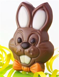 Chocolate Easter Bunny's head