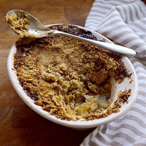 Apple crumble