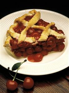 Slice of Cherry Pie; Lattice Crust