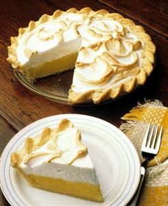 Lemon Meringue Pie and a Slice