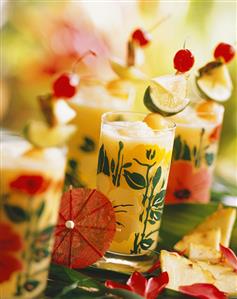 Tropical Fruit Smoothies