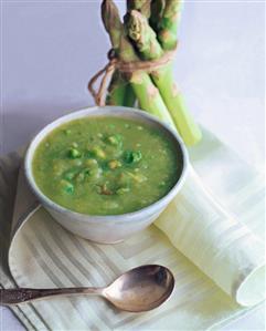 A Bowl of Asparagus Soup